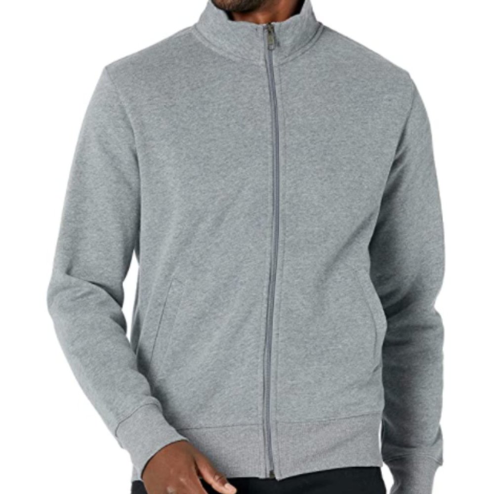 Amazon Basics Men's Full Zip Sweatshirt Size XL